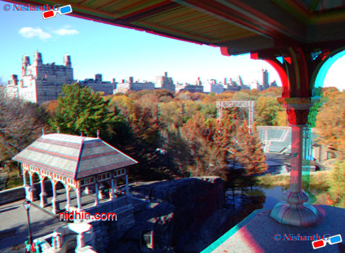 New York Central Park Anaglyph 3D Photography
