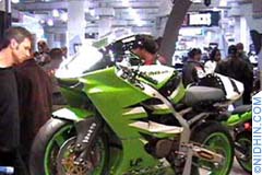 International bike show in Manhattan, New York, NY. Harley Davidson, Yamaha, Kawasaki, Indian, Honda, BMW, Suzuki
