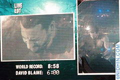 Magician David Blaine Drowned Alive in Lincoln Center, Manhattan