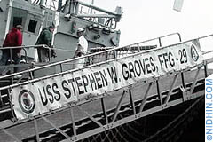 Participating Ships in Fleet Week 2003