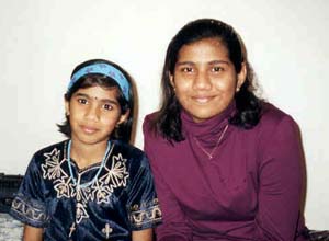 Shilpa and Sruthi