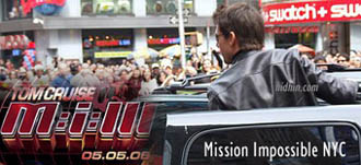 Tom Cruise Mission Impossible NYC