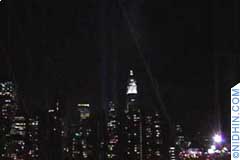 tributes in light, twin towers of light, manhattan
