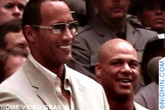 The Rock and Kurt Angle of WWE